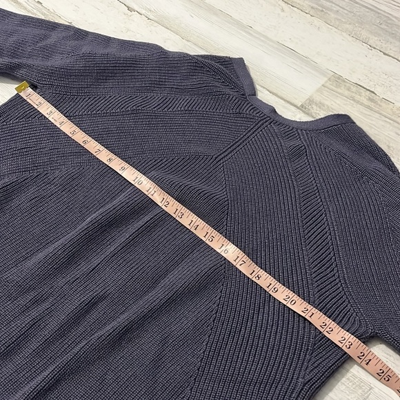 Athleta En Route Hanover Ribbed Balloon Sleeve Marino Wool Sweater Size 1X - Picture 9 of 11